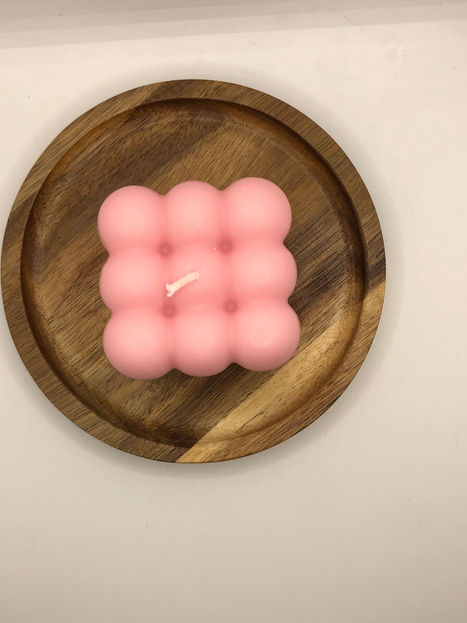 Bubble Kerze duftlos