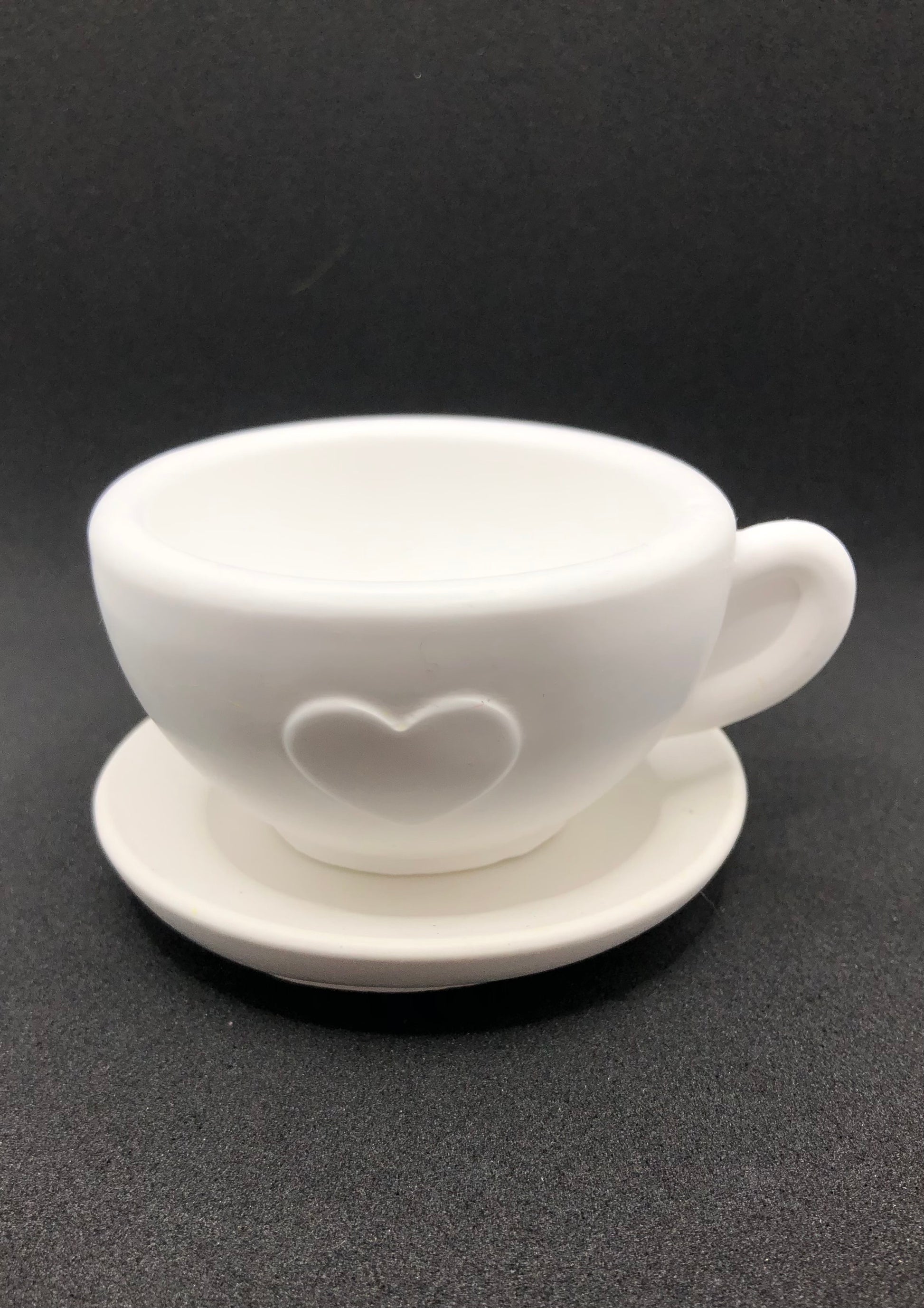Élégance - Tasse mit Untersetzer